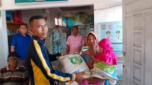1.367 KPM di Kecamatan Meranti Terima Bantuan Beras
