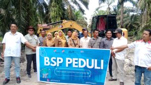 Jalan Menuju Sekolah Sering Banjir, Warga Mengadu Ke PT BSP