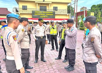 Antisipasi Judi Online, Ha Pe Personil Polres Tanjungbalai Dicek Mendadak