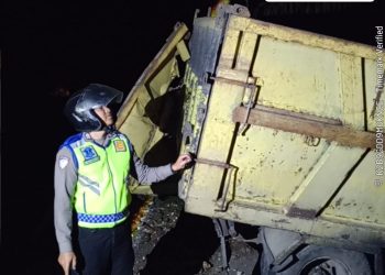 Lakalantas di Tebing Tinggi, Tak Ada Korban Jiwa