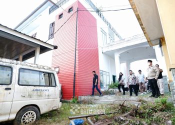 Bupati Batubara Tinjau Gedung Eks RSU Indrapura 