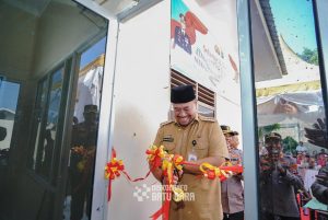 Bupati Batubara Hadiri Peresmian Renovasi Mapolsek Medang Deras