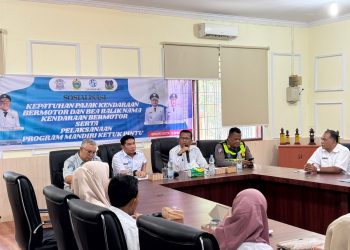 Satlantas Polres Tebing Tinggi Sosialisasikan Tertib Lalu Lintas 