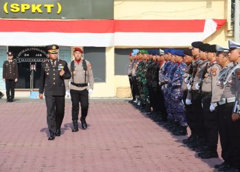 Kapolres Tanjungbalai Pimpin Peringatan HUT Ke-79 Bhayangkara