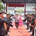 Tradisi Welcome and Farewell Parade Sambut AKBP Welman Feri SIK MIK di Polres Tanjungbalai