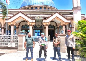 Pastikan Sholat Jumat Aman, Polres Tanjungbalai Pengamanan Ketat di Masjid