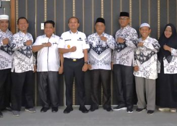 Jelang Konferensi Kota XXIII, PGRI Tanjungbalai Temui Wali Kota, Mahyaruddin Salim