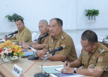 Bupati Asahan Pimpin Rakorpem Bulan Maret 2025