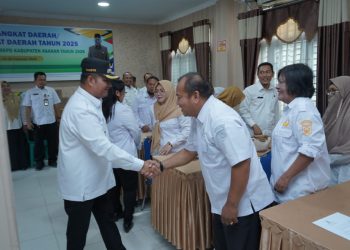 Bupati Asahan Kunjungi Masjid Baiturahman Kecamatan Meranti