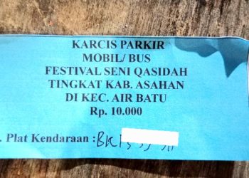 Pengunjung Keluhkan Bea Parkir Festival Seni Kasidah di Air Batu, Jukir: Disetor ke Perangkat Desa