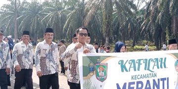 Kecamatan Meranti Ikuti Pawai Ta’aruf Festival Seni Qasidah Kabupaten Asahan