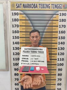 Pengedar Sabu di Tebing Tinggi Diringkus Polisi