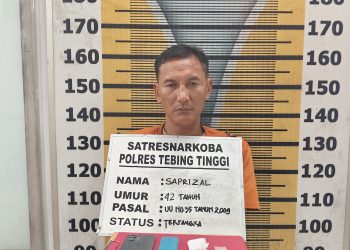 Pengedar Sabu di Tebing Tinggi Diringkus Polisi