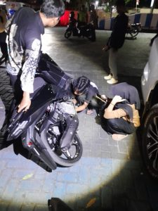30 Sepedamotor Knalpot Brong di Tebing Tinggi Diamankan