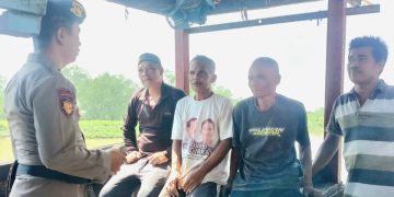 Pastikan Keamanan di Malam Hari, Sat Lantas Polres Tanjungbalai Gelar Blue Light Patrol