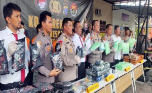 Miliki 28 Kg Sabu dan 60.940 Butir Pil Ekstasi, 2 Pria Diringkus Personel Polres Batubara 