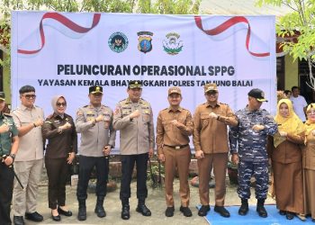 Wali Kota Hadiri Launching SPPG Yayasan Kemala Bhayangkari Polres Tanjungbalai 