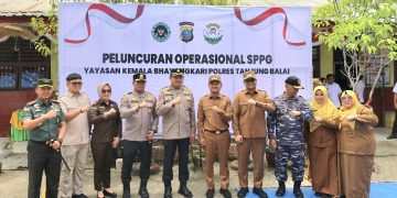 Wali Kota Hadiri Launching SPPG Yayasan Kemala Bhayangkari Polres Tanjungbalai 