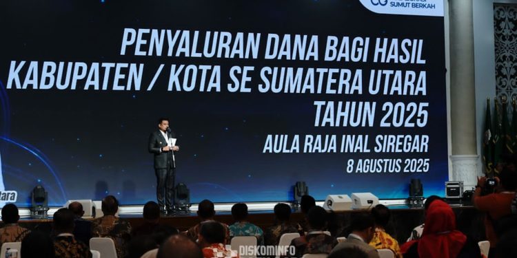 Bupati Batubara Hadiri Penyaluran DBH 