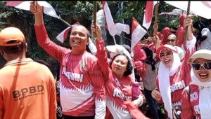 Bupati dan Forkopimda Kibarkan Bendera Merah Putih di Simonang Monang