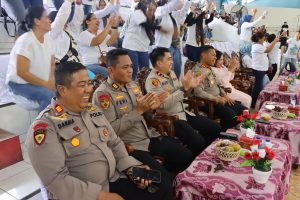 Kapolres Tebing Tinggi Hadiri Kejuaraan Voli Cup Bhayangkari Sumut Zona II