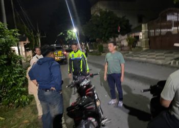 Polres Tebing Tinggi Bubarkan Keributan Antar Pemuda dan Tangani Kecelakaan Lalu Lintas