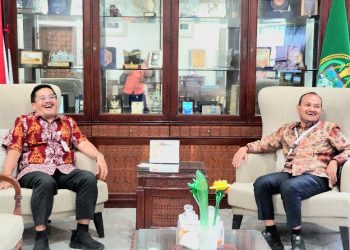 Temui Sekdaprovsu, Mahyaruddin Salim Harapkan CSR Pemprovsu Untuk Tanjungbalai EMAS