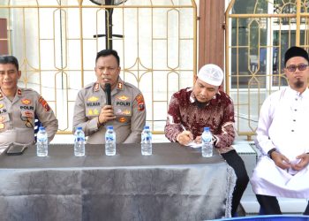 Jalin Silaturahmi, Polres Tanjungbalai Berbagi Rezeki Dengan Masyarakat