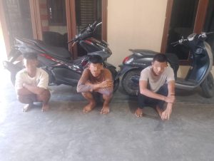 Tiga Remaja Ini Anggota Geng Motor di Asahan