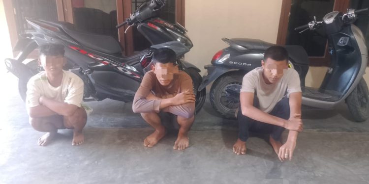 Tiga Remaja Ini Anggota Geng Motor di Asahan