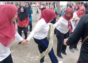 TP PKK Kecamatan Meranti Adakan Berbagai Perlombaan