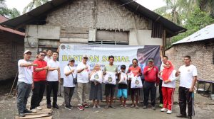 Lapas Labuhan Ruku Bagikan Sembako