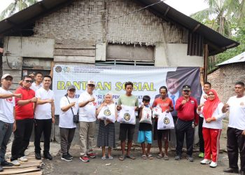 Lapas Labuhan Ruku Bagikan Sembako