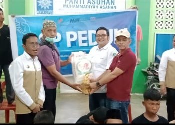 PT BSP Tbk Kisaran Serahkan Santunan dan Paket Sembako ke Panti Asuhan Muhamadiyah