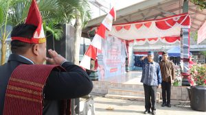 Lapas Labuhan Ruku Laksanakan Upacara HUT ke 80 Kemerdekaan RI