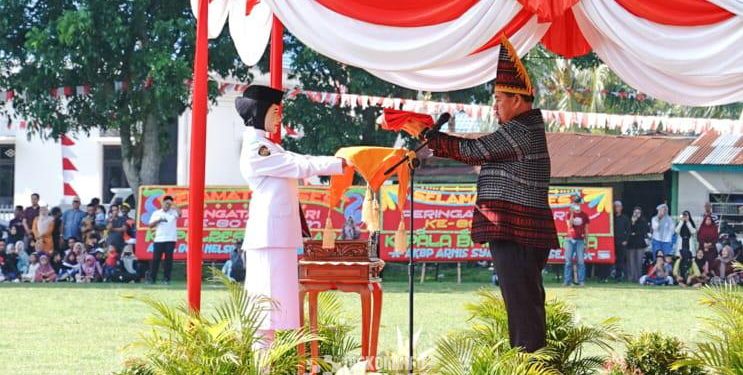 Pemkab Batubara Gelar Upacara Memperingati HUT ke 80 Kemerdekaan RI 