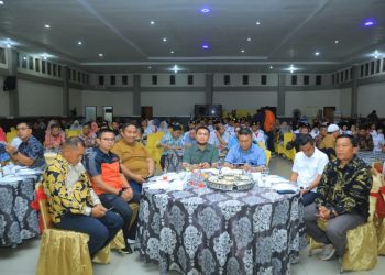 Bupati Labuhanbatu Utara, Hendri Yanto Sitorus, menghadiri malam resepsi kenegaraan Dirgahayu ke 80 Kemerdekaan RI. 