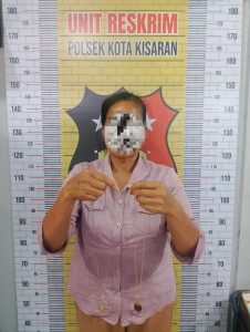 Mencuri, Wanita di Tanjungbalai Ini Diringkus Polisi