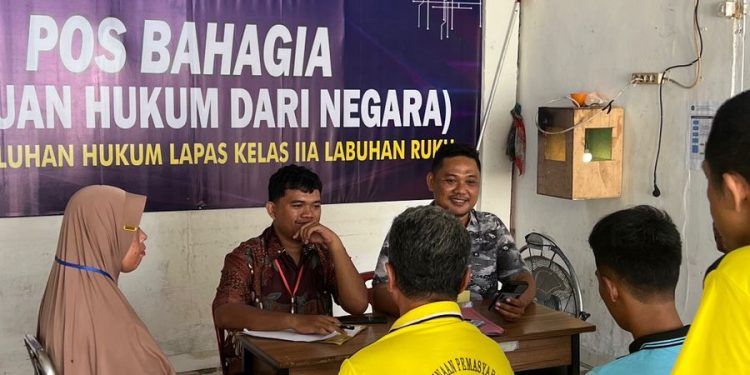 Lapas Labuhan Ruku dan LBH Berikan Pendampingan Hukum untuk Warga Binaan