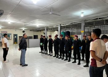 Pimpin Apel Jaga, Kalapas Beri Arahan dan Kontrol Blok Hunian