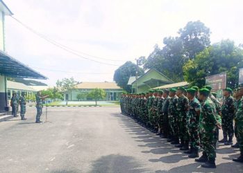 Dandim 0208/Asahan Lepas Cuti Tahunan Prajurit Kodim 0208/Asahan