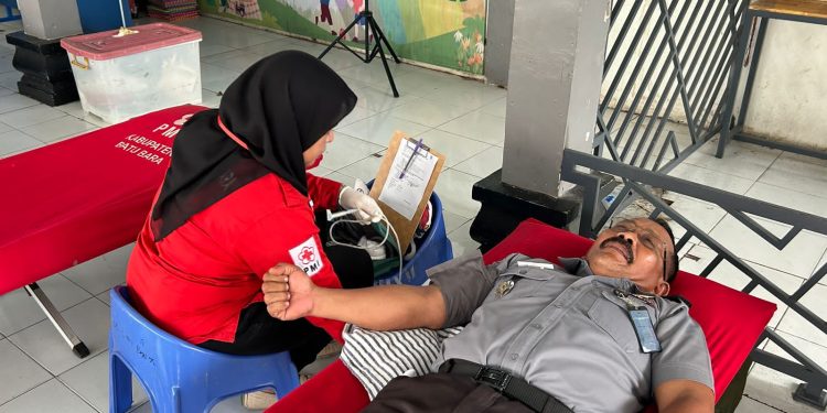 Lapas Lab Ruku Gelar Donor Darah