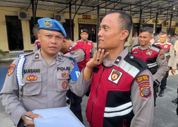 Personel Polsek Tebing Tinggi Intensifkan Patroli 