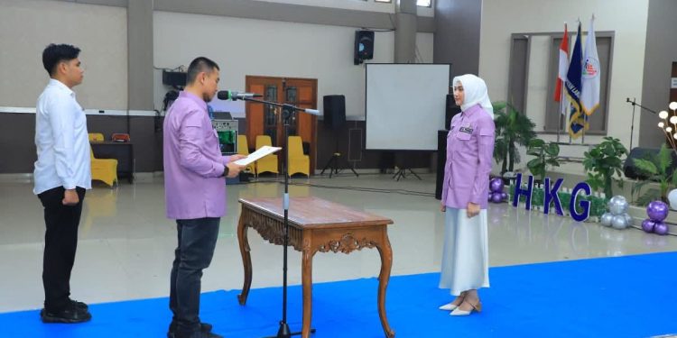 Dr. H. Hendri Yanto Sitorus, melantik Ketua Tim Pembina Posyandu Kabupaten Labuhanbatu Utara Tahun 2025