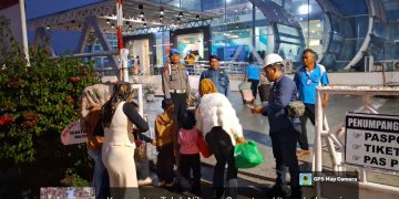 Cegah Pekerja Migran Ilegal, Polsek Teluk Nibung Lakukan Pengamanan Pelabuhan