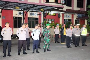 Polres Tebing Tinggi Gelar Patroli Skala Besar