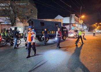 Polres Tebing Tinggi Gelar Patroli Skala Besar