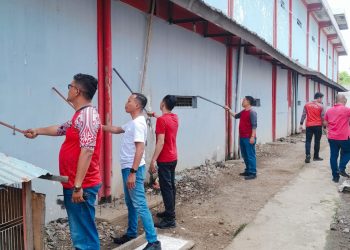 Petugas Lapas Tebing Tinggi Periksa Total Brandgang