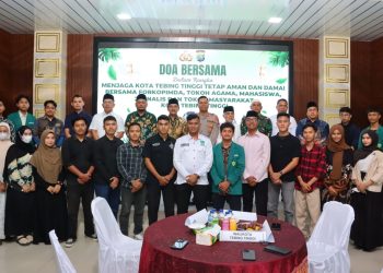 Jaga Keamanan dan Kedamaian, Forkopimda dan Polres Tebing Tinggi Gelar Doa Bersama