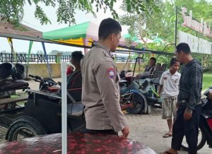 Polsek Tanjungbalai Selatan Sambangi Warga Himbau Jaga Sitkamtibmas